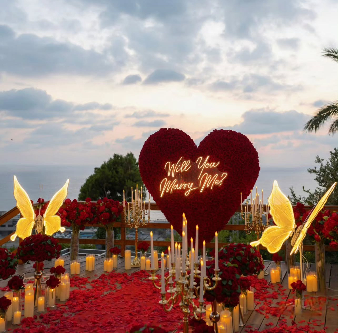 luxury proposal in abuja